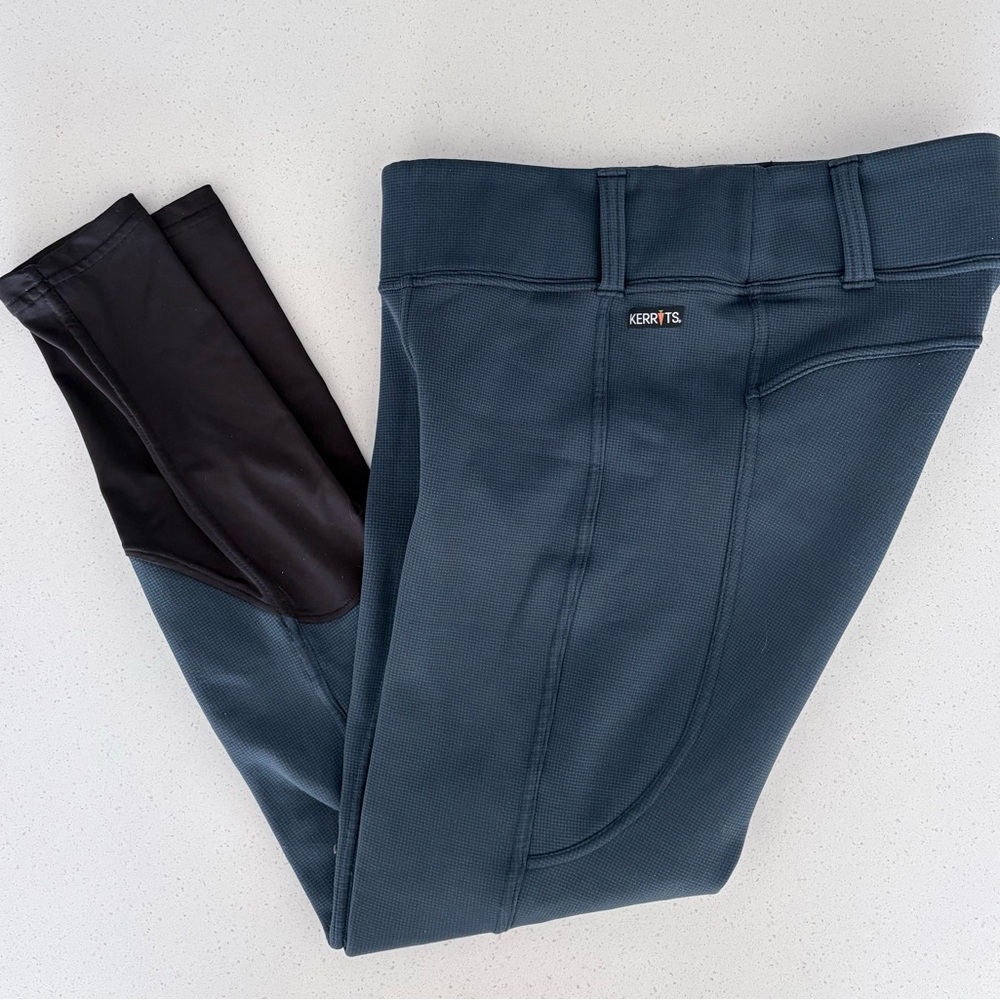 Kerrits Women's Power Stretch Fleece Lined Riding Breeches  Size L